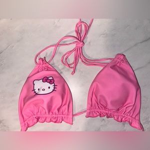SHEIN x Hello Kitty Bikini top pink size XL like new